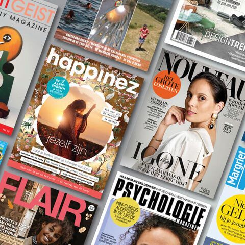 Welke tijdschriften vind je in de app?