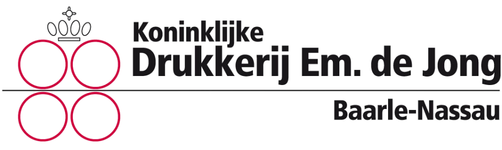 Logo van Koninklijke Drukkerij Em. de Jong